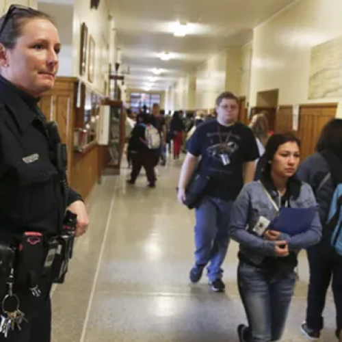 Security guard assigned to an educational institution