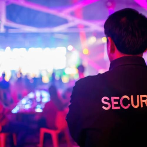 Security presence inside a retail store