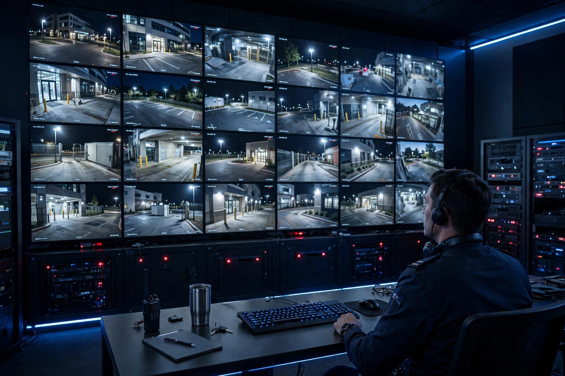 MetaSecurity monitoring center watching over client properties